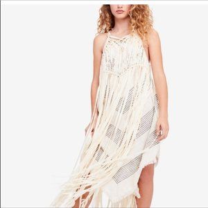 Whisk Me Away Macrame Casual 2 piece Maxi/dress